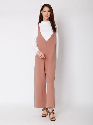 【SALE（三越）】＜イヴォン/YVON＞ ストレッチオールインワン(7971172002) チャ 【三越・伊勢丹/公式】