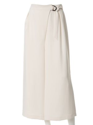 ＜ルフトローブ＞ 《ROBE》ベルト付きワイドパンツ(8464161508) シロ 【三越・伊勢丹/公式】