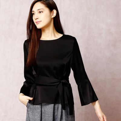 ＜COMME CA DU MODE/コムサデモード＞ フレアスリーブブラウス(0109HC10) 09 【三越・伊勢丹/公式】