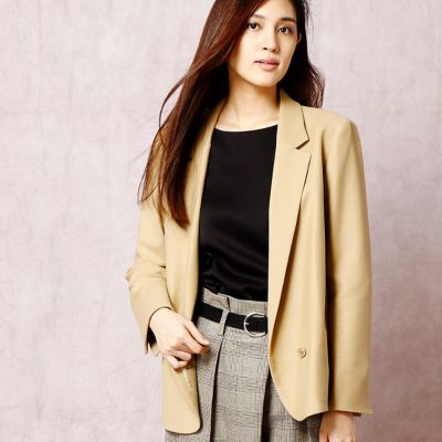 ＜COMME CA DU MODE/コムサデモード＞ ストレッチフラノテーラードジャケット(0109JC04) 01 【三越・伊勢丹/公式】