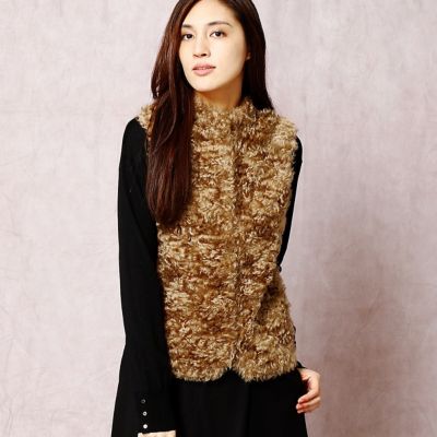 ＜COMME CA DU MODE/コムサデモード＞ モヘヤテディファージレ(0110VC03) 03 【三越・伊勢丹/公式】