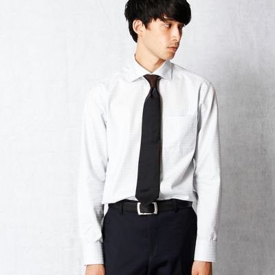 ＜COMME CA MEN ＞ 形状安定サックスドビーシャツ(0708HW06) ソノタ ガラ2 【三越・伊勢丹/公式】