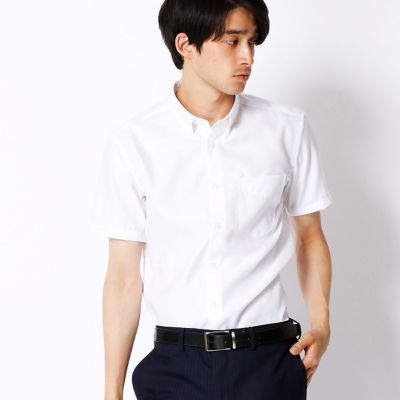 ＜COMME CA MEN ＞ 形状安定ホワイトドビーシャツ(0708HZ14) ソノタ ガラ3 【三越・伊勢丹/公式】