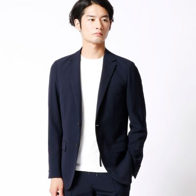【SALE（三越）】＜COMME CA MEN ＞ ウォッシャブルメッシュストレッチジャケット(0715JZ07) ネイビー 【三越・伊勢丹/公式】