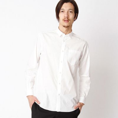 【SALE（三越）】＜COMME CA MEN ＞ コットンブロードシャツ(0719IZ05) ホワイト 【三越・伊勢丹/公式】