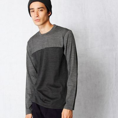 ＜COMME CA MEN ＞ ウォッシャブル天竺クルーネックTシャツ(0740TW03) グレー 【三越・伊勢丹/公式】