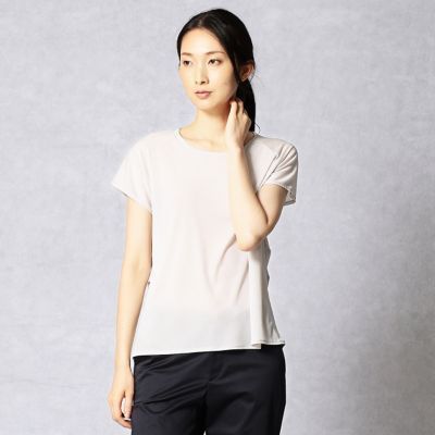 ＜ARTISAN/アルチザン＞ トリアセドライスムースデザインTシャツ(0820EB02) グレー 【三越・伊勢丹/公式】