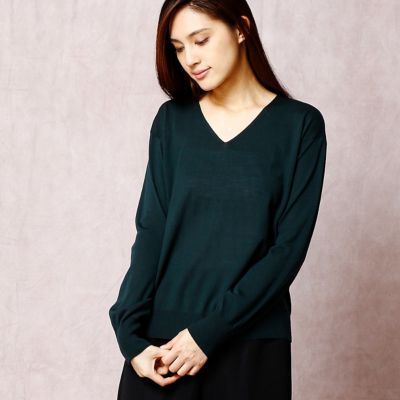 ＜COMME CA DU MODE/コムサデモード＞ Vネックプルオーバー(1004IC04) 03 【三越・伊勢丹/公式】