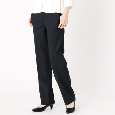 ＜COMME CA ISM (レディース）＞ スリムストレートパンツ スーツ セットアップ(1203PZ01) 09ネイビー 【三越・伊勢丹/公式】