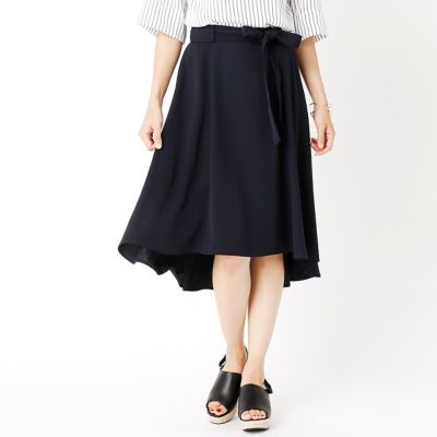 【SALE（三越）】＜COMME CA ISM (レディース）＞ イレギュラーヘムスカート(1250FC40) 09ネイビー 【三越・伊勢丹/公式】