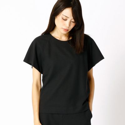 ＜COMME CA DU MODE/コムサデモード＞ ウェーブリブジャージープルオーバー(1501EC01) 02チャコール 【三越・伊勢丹/公式】