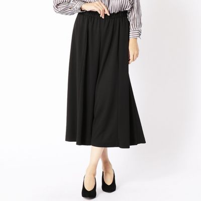 ＜COMME CA DU MODE/コムサデモード＞ サラマックスメッシュスポーツテイストパンツ(1539PC05) クロ 【三越・伊勢丹/公式】