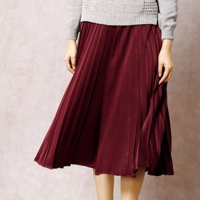 ＜COMME CA DU MODE/コムサデモード＞ パウダリーサテンパンツ(1539PC09) 01 【三越・伊勢丹/公式】