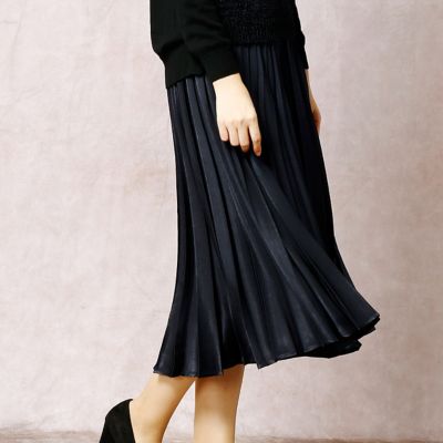 ＜COMME CA DU MODE/コムサデモード＞ パウダリーサテンパンツ(1539PC09) 02 【三越・伊勢丹/公式】