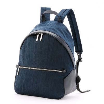 ＜COMME CA DU MODE/コムサデモード＞ レザーxナイロンリュック(1540RZ01) 02ネイビー 【三越・伊勢丹/公式】