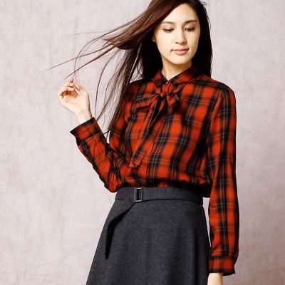 ＜COMME CA DU MODE/コムサデモード＞ テンセルチェックシャツ(1572HC04) 02 【三越・伊勢丹/公式】