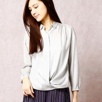 ＜COMME CA DU MODE/コムサデモード＞ テンセルビエラ2WAYシャツ(1573HC05) 01 【三越・伊勢丹/公式】