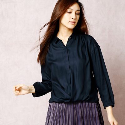 ＜COMME CA DU MODE/コムサデモード＞ テンセルビエラ2WAYシャツ(1573HC05) 02 【三越・伊勢丹/公式】