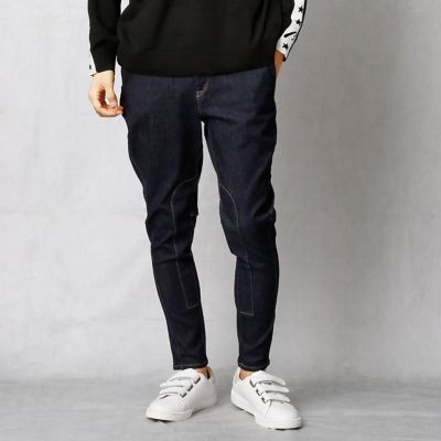 ＜β MEN＞ ベータ・メン ハイブリットデニムジョッパーズ(2729PC11) ネービーブルー 【三越・伊勢丹/公式】