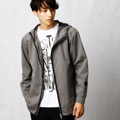 ＜β MEN＞ ベータ・メン ダブルフェイスシルケットパーカ(2745CC02) 04グレー 【三越・伊勢丹/公式】