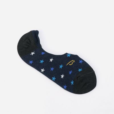 ＜β MEN＞ ベータ・メン 星柄アンクルソックス(2755QC04) ネービーブルー 【三越・伊勢丹/公式】