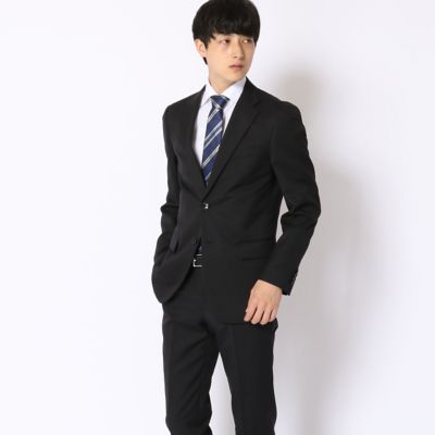 ＜COMME CA ISM (メンズ）＞ スーツ(4701SW01) 05・ブラック 【三越・伊勢丹/公式】