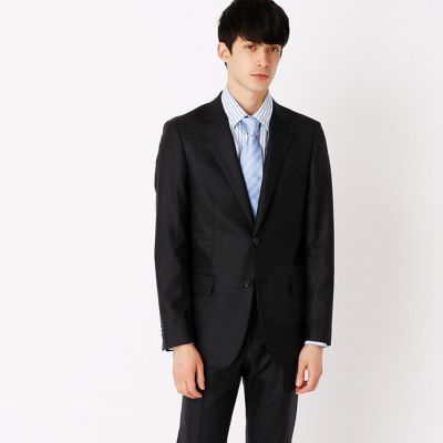 ＜COMME CA ISM (メンズ）＞ レギュラースーツ スーツ セットアップ(4702SZ02) 05・ブラック 【三越・伊勢丹/公式】