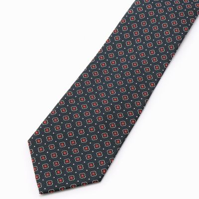 ＜COMME CA ISM (メンズ）＞ ストロングカラークラッシック小紋(4706NZ25) ネイビー 【三越・伊勢丹/公式】