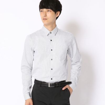 ＜COMME CA ISM (メンズ）＞ タイトフィットドレスシャツ(4712HW08) ソノタ ガラ1 【三越・伊勢丹/公式】