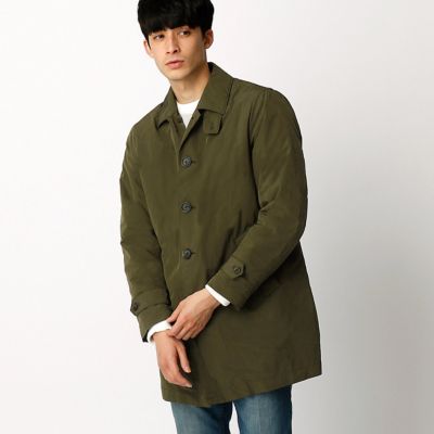 【SALE（三越）】＜COMME CA ISM (メンズ）＞ 中綿フルライナー付きステンカラーコート(4721MZ01) カーキ 【三越・伊勢丹/公式】