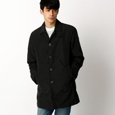 【SALE（三越）】＜COMME CA ISM (メンズ）＞ 中綿フルライナー付きステンカラーコート(4721MZ02) ブラック 【三越・伊勢丹/公式】