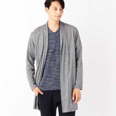 ＜COMME CA ISM (メンズ）＞ ジャージーコーディガン(4768CC01) 04・グレー 【三越・伊勢丹/公式】