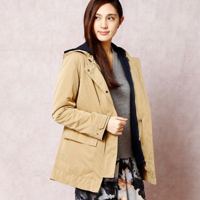＜COMME CA Sサイズ＞ 割繊タフタ3WAYコート(5427MC01) キャメル 【三越・伊勢丹/公式】