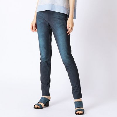 ＜COMME CA Sサイズ＞ ハイテンション鹿の子パンツ(5439PC01) クロ 【三越・伊勢丹/公式】