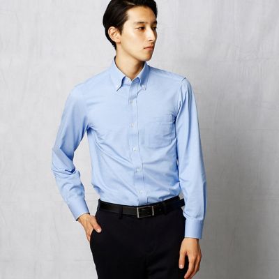 ＜ARTISAN MEN＞ アルチザン・メン ジャージシャツ(5919IC06) サックス 【三越・伊勢丹/公式】