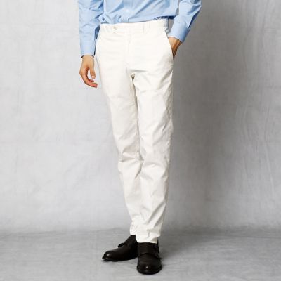 ＜ARTISAN MEN＞ アルチザン・メン プロダクトダイスチレッチチノ(5925PZ01) アイボリー 【三越・伊勢丹/公式】