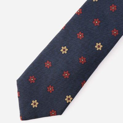 ＜ARTISAN MEN＞ アルチザン・メン フラワージャガードネクタイ(5966NC11) ネービーブルー 【三越・伊勢丹/公式】