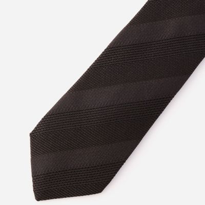 ＜ARTISAN MEN＞ アルチザン・メン レジメンタルネクタイ(5966NC18) コゲチャ 【三越・伊勢丹/公式】
