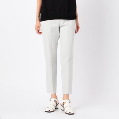 ＜ギャバジンK.T/Gabardine K.T＞ レクチュールスムースストレートパンツ(7215PC02) ダークネイビー 【三越・伊勢丹/公式】