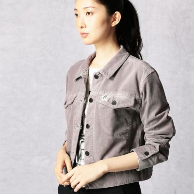 ＜β/ベータ＞ コーデュロイブルゾン(7703VC03) グレー 【三越・伊勢丹/公式】