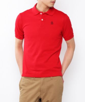 ＜マンシングウェア/Munsingwear＞ ポロシャツ(XSG1600) レッド 【三越・伊勢丹/公式】