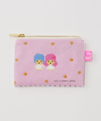 ＜Sophie et Chocolat＞ 「サンリオキャラクターズxTOKYO PiXEL.」 &starf;ミニポーチ/リトルツインスターズ(SANRIO-Sophie01) 【三越・伊勢丹/公式】