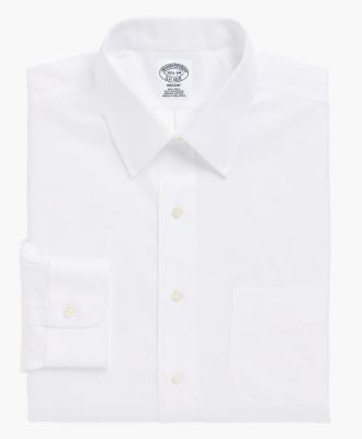 ＜ブルックス ブラザーズ/BROOKS BROTHERS＞ ピンポイントオックスフォード ドレスシャツ/リージェントフィット(11328525) ホワイト 【三越・伊勢丹/公式】