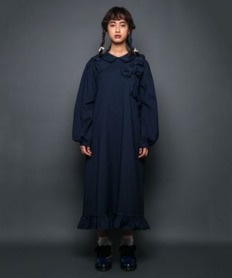 ＜キャンディストリッパー/Candy Stripper＞ 【予約商品】RIBBON RIBBON RIBBON ONE-PIECE(1179505) NAVY 【三越・伊勢丹/公式】