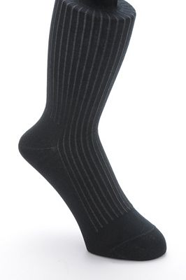＜ディバーゼ/DIBASE＞ ビジネス靴下/ショット(レギュラー丈・01IS107) 09・ブラックxグレー 【三越・伊勢丹/公式】