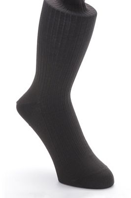 ＜ディバーゼ/DIBASE＞ ビジネス靴下/ショット(レギュラー丈・01IS107) 42・Ｄブラウンxネイビー 【三越・伊勢丹/公式】