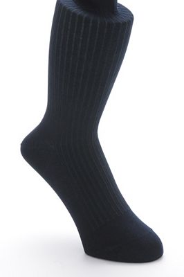 ＜ディバーゼ/DIBASE＞ ビジネス靴下/ショット(レギュラー丈・01IS107) 26・ネイビーxグリーン 【三越・伊勢丹/公式】