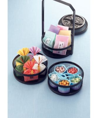 【送料無料】【R224203】〈緑寿庵清水（りょくじゅあんしみず）〉特選 菓懐石三段重ね（金平糖）