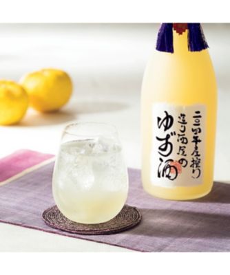 【送料無料】【A228323】特別限定2014年手搾りゆず酒