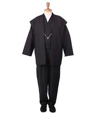 武玄(げんぶ)-1 綿の門【ブラック】(パンツ:ストレート) 【三越・伊勢丹/公式】